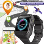 Tezilon Reloj GPS Personal Tracker Botón SOS Llamada Emergencias Adulto Mayor Demencia Discapacidad