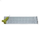Regleta escritura Braille Jumbo Aluminio Ciegos con punzón 4x18 discapacidad visual