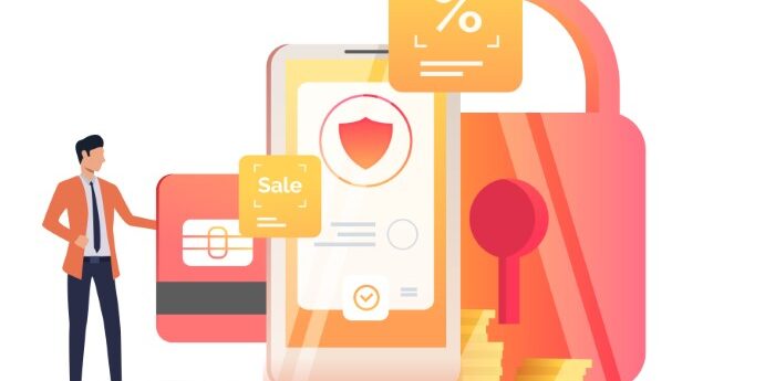 imagen persona al lado de telefono tarjetas y certificados