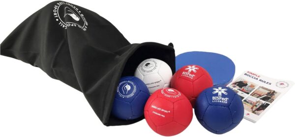 Kit Juego Boccia Profesionales BISFED certificadas BC1 BC2 BC3 BC4 Deporte Adaptado paralímpico
