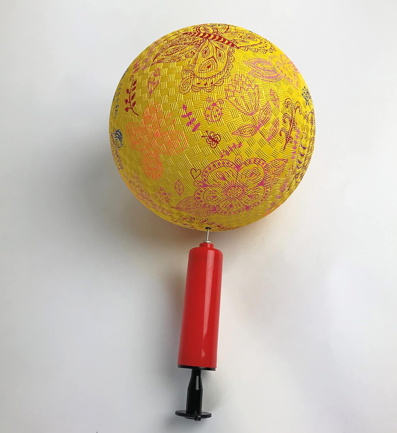 Balón sonoro inflable Pelota con sonido y textura discapacidad visual terapia rehabilitación