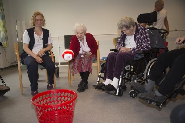 VISDEP1 Balón pequeño sonoro para terapia y rehabilitación, adulto mayor discapacidad visual