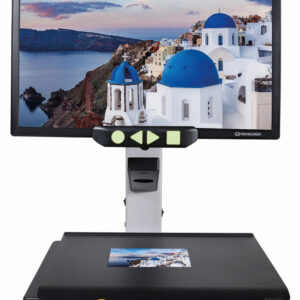 Lupa Digital 20pulgadas magnificador electrónico de escritorio Baja visión Reinecker Videomatic