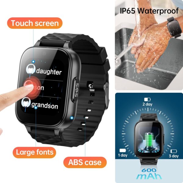 Reloj GPS SOS Emergencia Rastreador 01 Alzheimer adulto mayor demencia Discapacidad