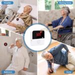 Sistema de Reloj timbre de emergencia WIFI para cuidadores discapacidad adulto mayor pacientes