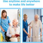 Timbre de emergencia Portable SOS para cuidadores discapacidad adulto mayor pacientes