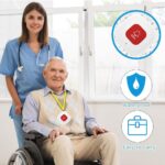 Timbre de emergencia WIFI SOS para cuidadores discapacidad adulto mayor pacientes