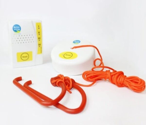 Kit Alarma baño discapacidad accesible 08 adultos mayores hospitales emergencias caídas