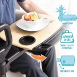 Mesa par alimentación adulto mayor y soporte de apoyo para sentarse silla sofá cuidadores discapacidad