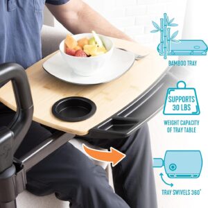 Mesa par alimentación adulto mayor y soporte de apoyo para sentarse silla sofá cuidadores discapacidad