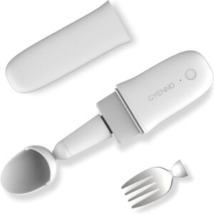 Cuchara Inteligente Parkinson temblores de mano ayuda para comer GYENNO Adulto mayor