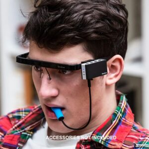 GlassOuse Pro – Mouse ratón inalámbrico 3EN1 controlado con la cabeza Discapacidad movilidad reducida