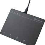 Mouse KEYMECHER Mano 603 - Trackpad de precisión con cable, delgado, multigesto, USB Touchpad Discapacidad accesibilidad