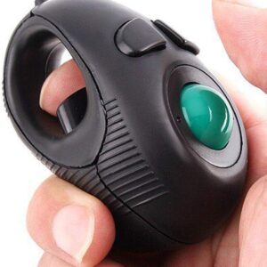 Mouse de mano mini TrackBall accesible con cable USB Discapacidad accesibilidad