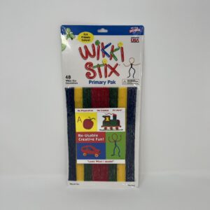 2 Paquetes de WIKKI STIX para hacer dibujos y manualidades en relieve ciegos y estudiantes con baja visión