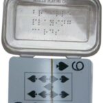 2 Barajas Cartas Naipe con Braille y Símbolos Grandes baja visión Lavables soportan agua