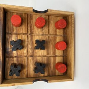 Juego TIC TAC TOE Triqui em relieve para personas con Baja visión ciegos