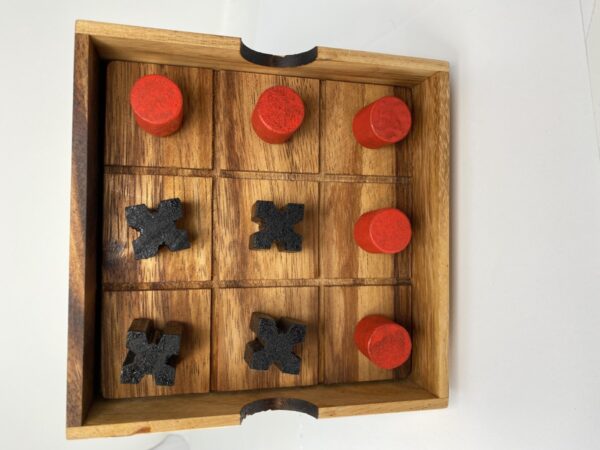 Juego TIC TAC TOE Triqui em relieve para personas con Baja visión ciegos