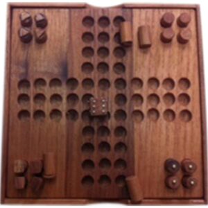 Juego Parques Parchis Ludo con relieve para personas con Baja visión ciegos