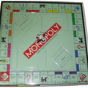 Juego de mesa Monopolio con Braille para personas con Baja visión ciegos