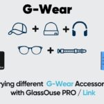 Accesorios GlassOuse - G-Wear opciones ssitemas de sujeción para llevar el dispositivo Glassouse Pro/Link