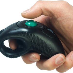 Mouse TrackBall de mano YUMQUA Y-10W inalámbrico 2.4 GHz Discapacidad accesibilidad