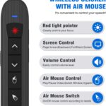 Mouse AirMouse tipo varita mágica inalámbrico movimientos en el aire Discapacidad accesibilidad