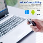 Mouse de anillo SANWA Bluetooth recargable Discapacidad accesibilidad