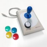 Mouse BJOY STICK-A-LITE y STICK-C-LITE Control por Joystick botón grande y conectores para switches pulsadores externos